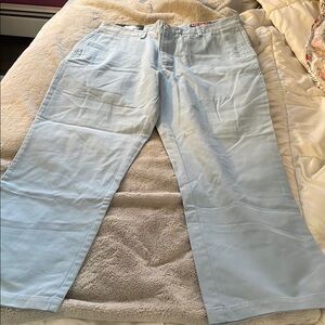 Vineyard Vines Sky Blue Trousers 36” waist x 30” length NWT